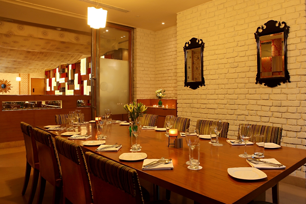 The dining room at Chutney, Bar + Tandoor