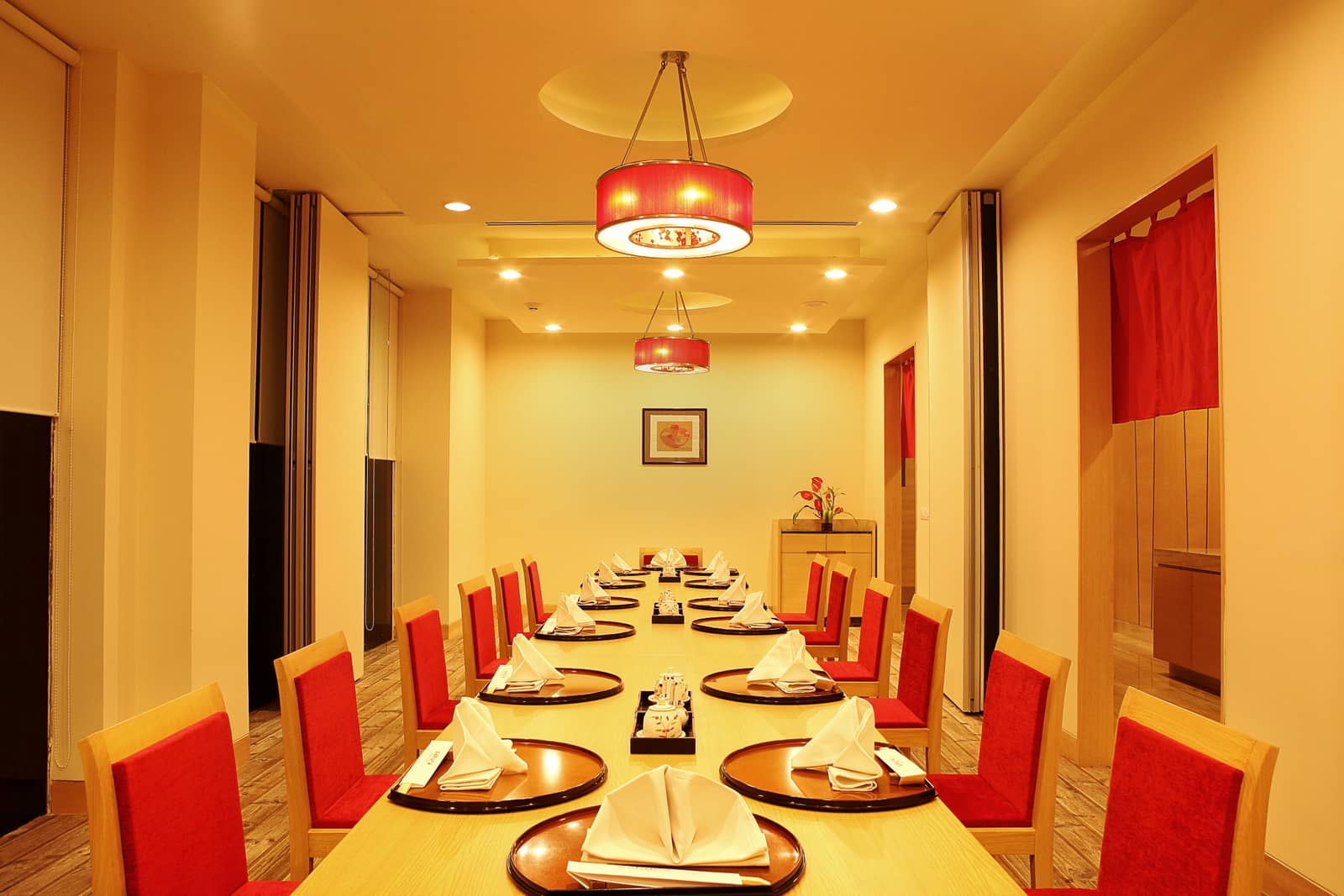 The private dining room at Sakura