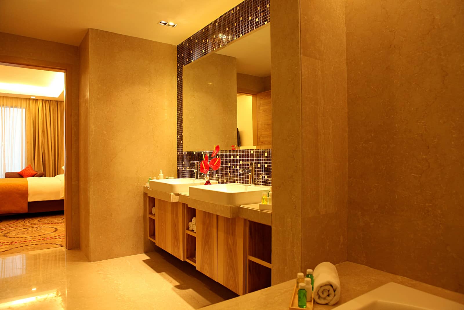 A guest bathroom